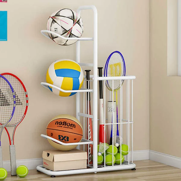 Outdoor Iron Ball Storage Rack