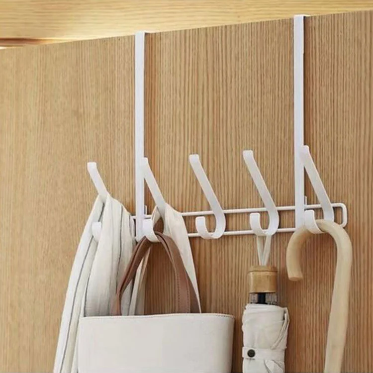 Multi-Pancing Metal Over-the-Door Storage Rack